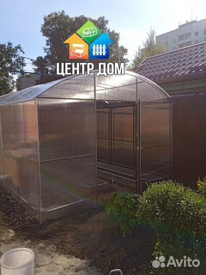 Теплица прямостенная