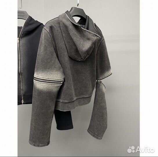 Зип худи Rick owens женское Opium Y2K