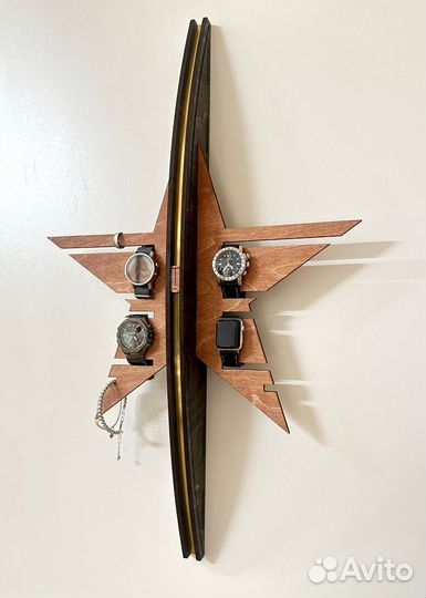 Дизайнерская полка шкатулка для часов 