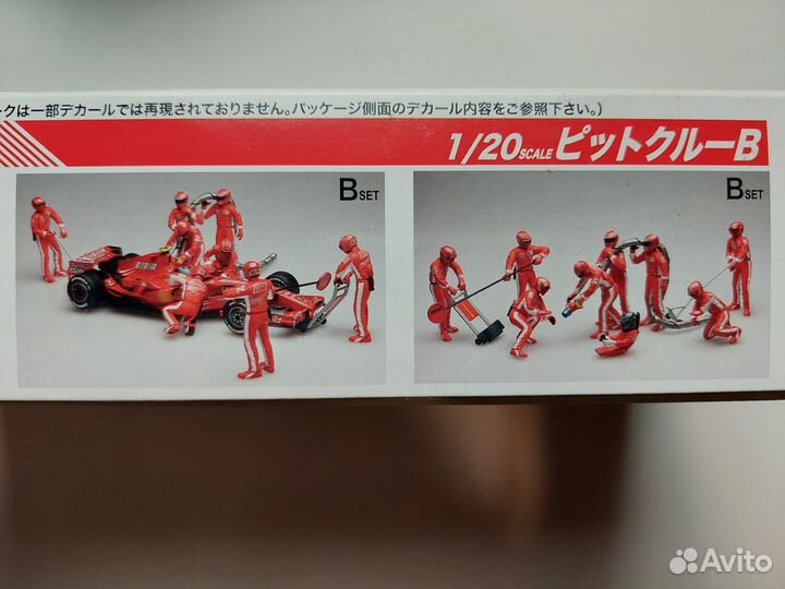 Сборная модель 1/20 Fujimi Pit Crew B set