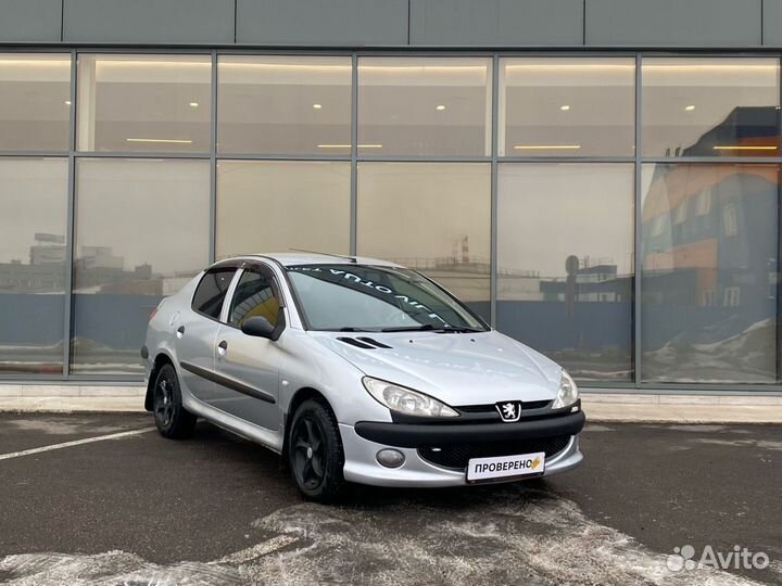 Peugeot 206 1.4 МТ, 2007, 206 000 км