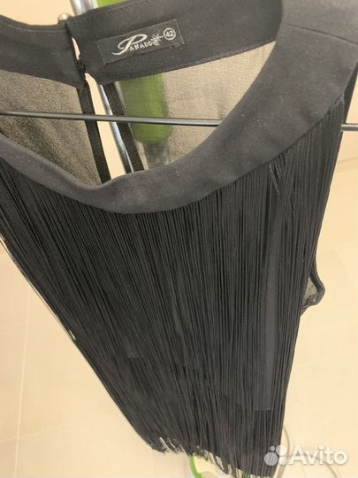 Платье с бахромой