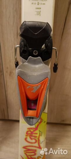 Горные лыжи детские 120 с ботинками