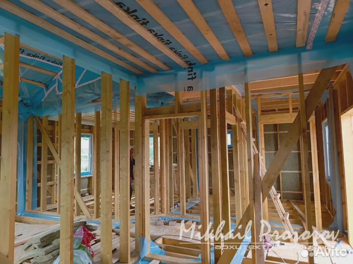 Проектирую жилые дома от 100 кв.м. Опыт 20+ лет