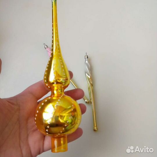 Навершие для ёлки пика шпиль верхушка насадка СССР
