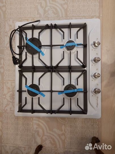 Газовая варочная панель 4 конфорки новая