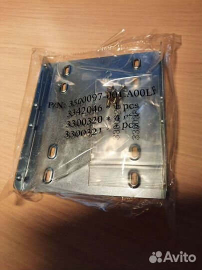 Адаптер для крепления ssd / hdd 2.5 в отсек 3.5