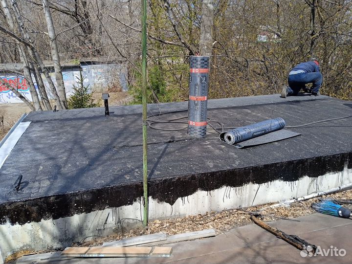 Кровля гаражей гидроизоляция