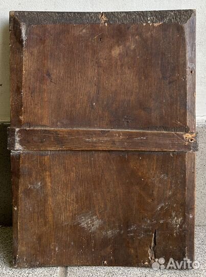 Икона Печерская Богородица с Антонием и Феодосием