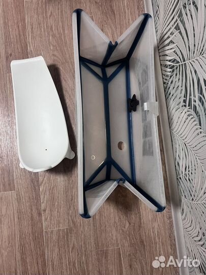Ванночка для купания складная stokke с горкой
