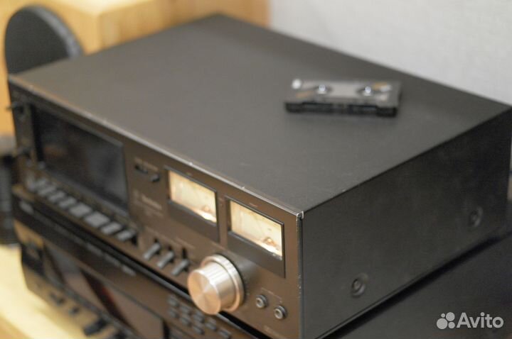 Кассетная дека Technics RS-615 US из Германии