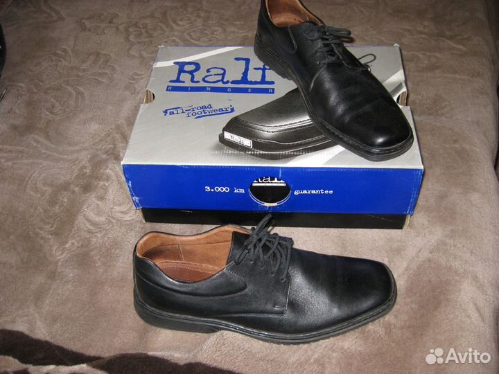 Туфли ботинки мужские ralf ringer 42 размер