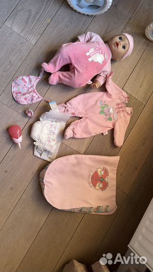 Коляска кукольная Zapf Creation с куклой