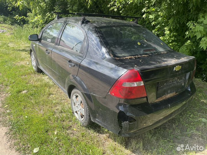 Chevrolet aveo T250 в разборе 1.2 МКПП
