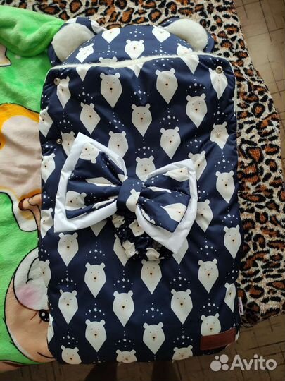 Конверт на выписку зимний