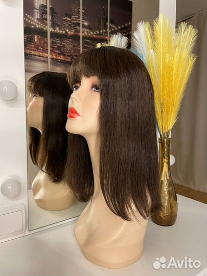 Накладка из натуральных волос