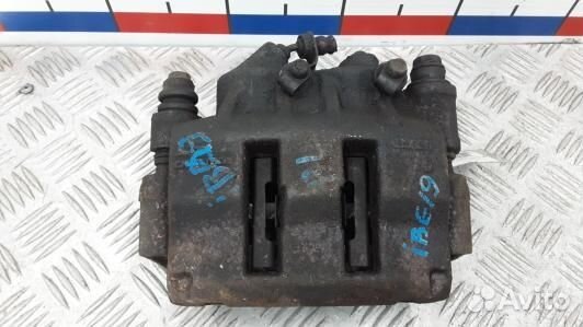 Суппорт тормозной передний левый renault master 2