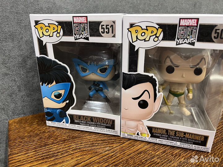 Funko pop марвел 80лет