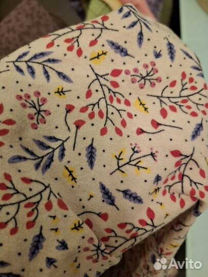 Отрез ткани хлопок фланель