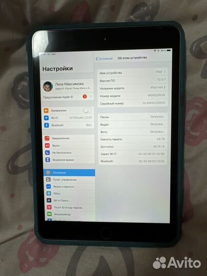 iPad mini 3 64gb