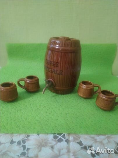 Бочёнок керамический с краном СССР