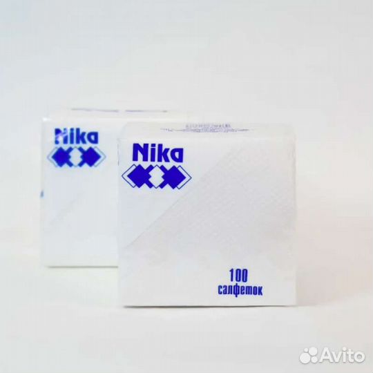 Салфетки бумажные белые