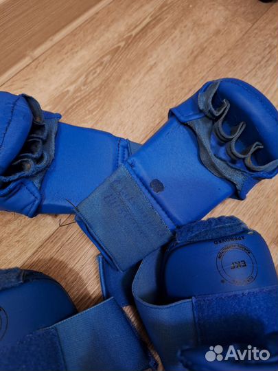 Защита голени и стопы для каратэ