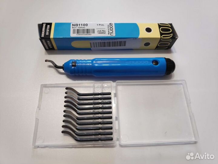 Заусенцесниматель + 10шт сменных лезвий