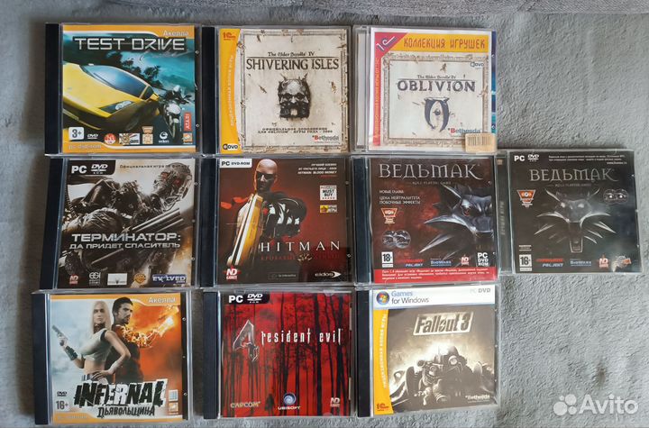 Компьютерные игры для pc и ps1/2