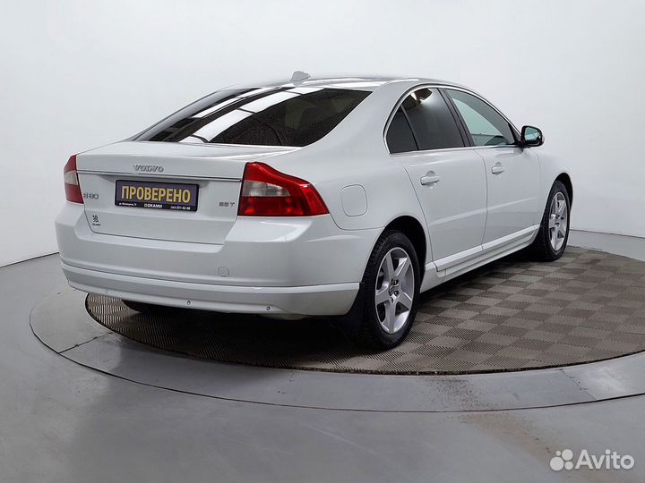 Volvo S80 2.5 AT, 2008, 256 084 км