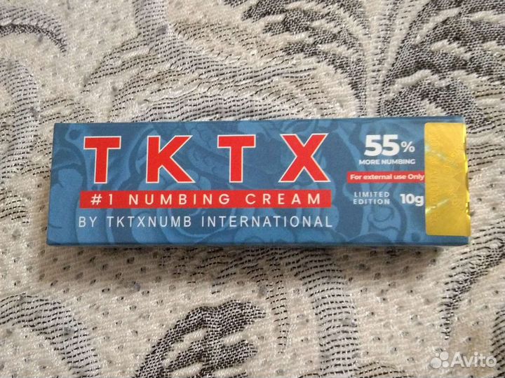 Крем анастетик