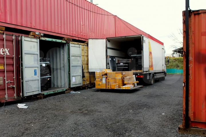 Аренда 40-футового контейнера под склад (30м²)