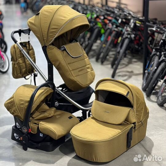 Коляска 3 в 1 модульная luxmom 780