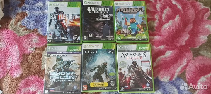 Лицензионные игры для Xbox 360