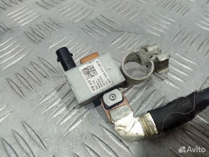 Б/У Клемма аккумулятора минус#001