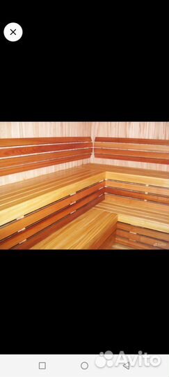 Внутренняя отделка бани, сауны