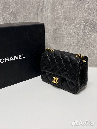 Сумка chanel натуральная кожа