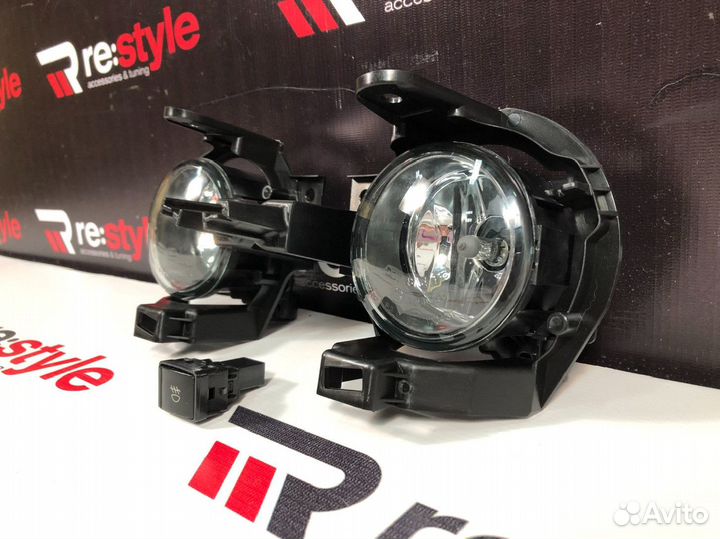 Туманки Nissan Leaf 1м 09-17 NS344 dlaa V2489