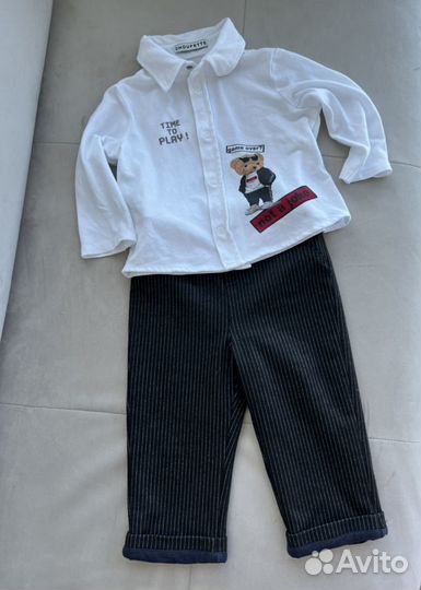 Рубашка и брюки Choupette для мальчика