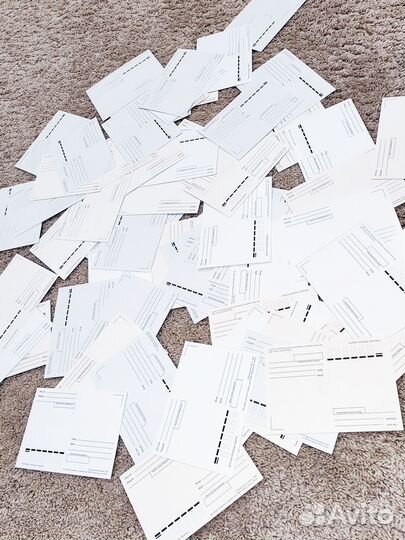 Открытки с иллюстрациями В.Зарубина 63 шт