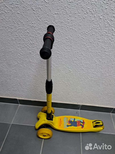 Самокат детский трехколесный бу