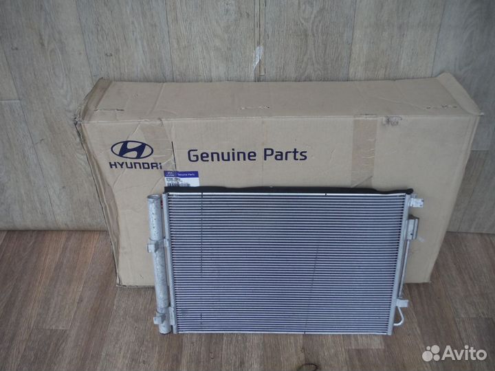 Радиатор кондиционера Hyundai Solaris 2014
