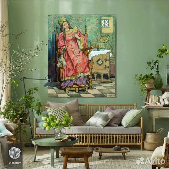 Картина маслом на холсте: Васнецов