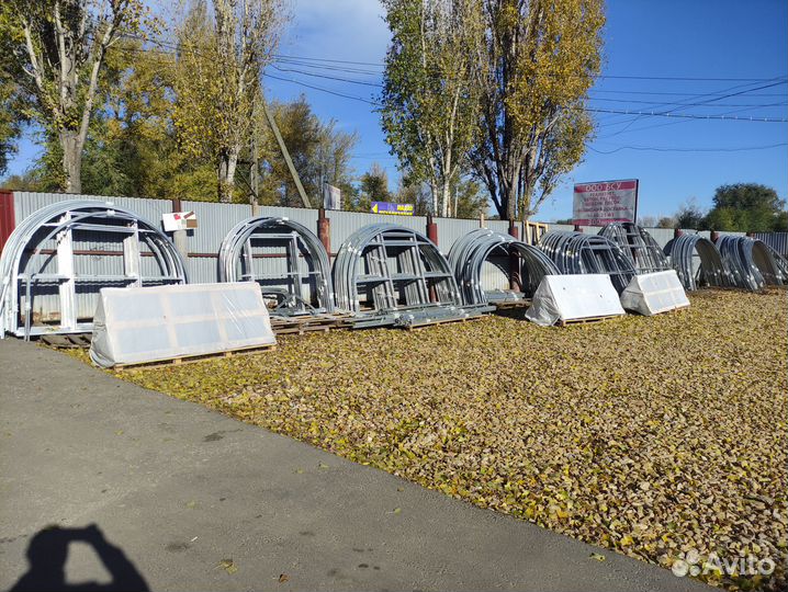Теплица оцинкованная