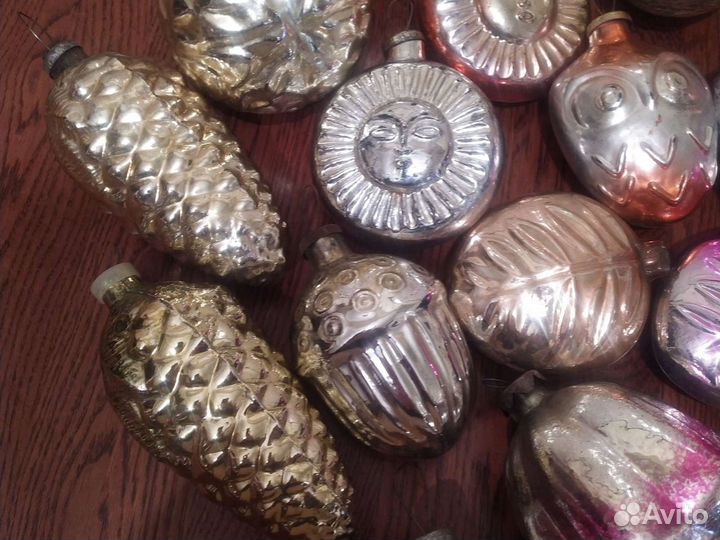 Елочные игрушки СССР