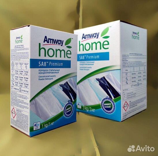 Амвэй Порошок стиральный концентрированный 3-1 кг