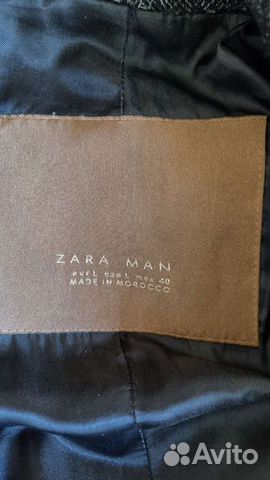 Пальто мужское zara