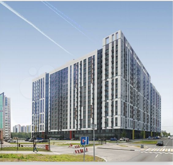 2-к. квартира, 62 м², 5/17 эт.