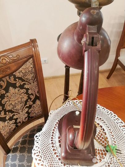 Старинный карболитовый светильник 40, 50х годов