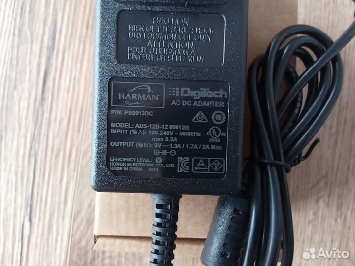 Блoк питaния для DigiTech JamMan Solo XT